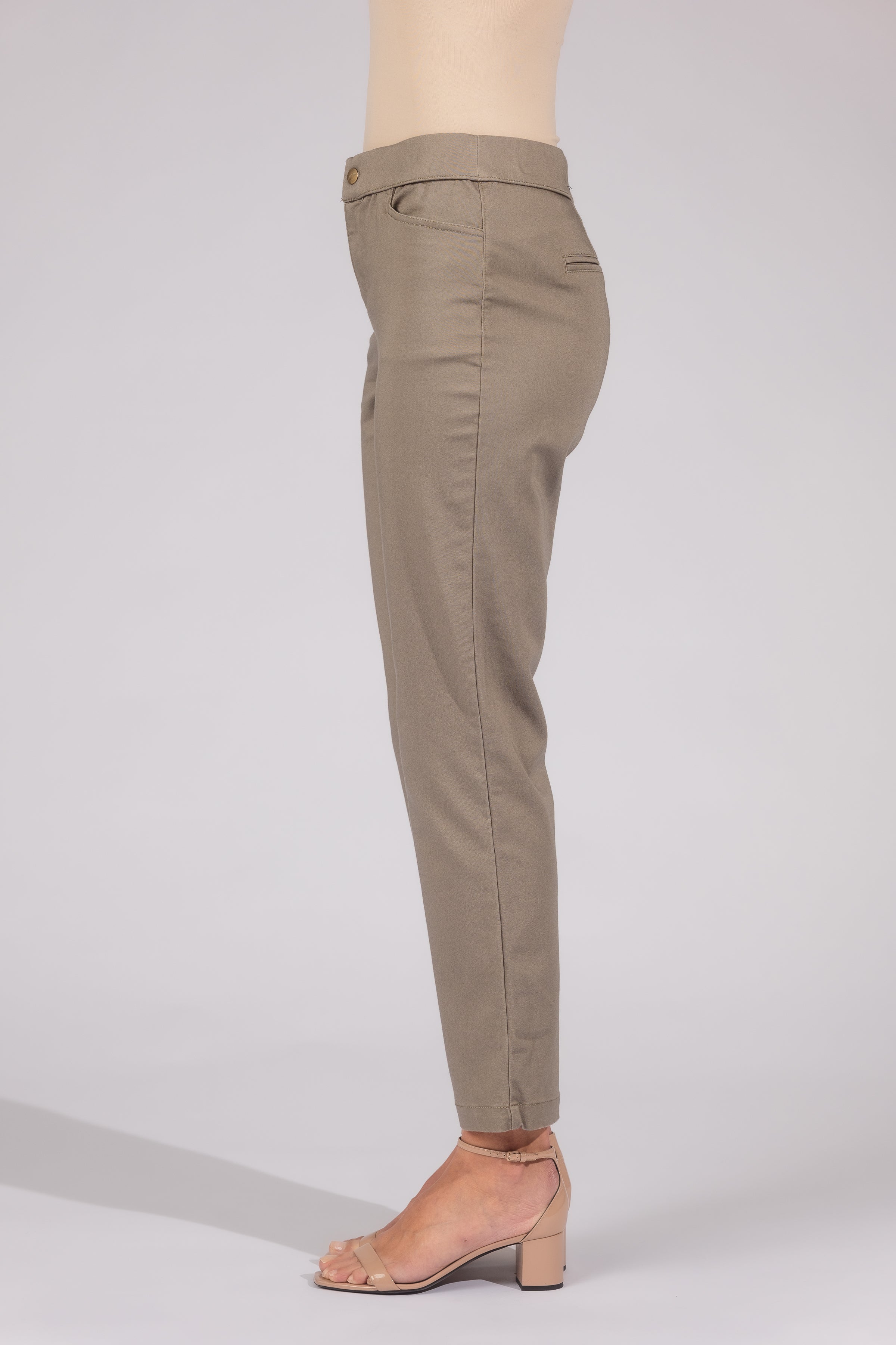 Rose Tummy Control Ankle Pants