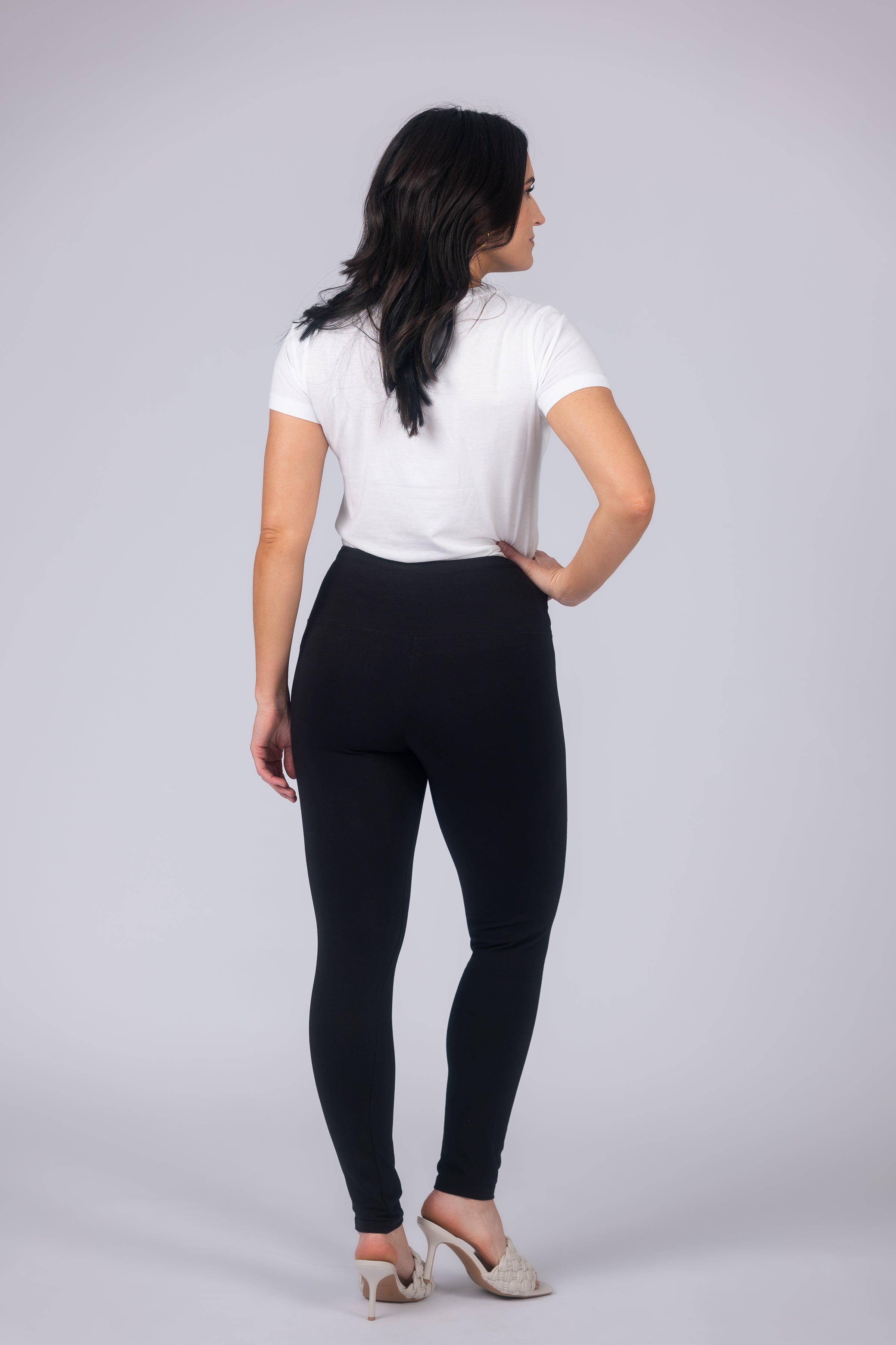 Wholesale Womens Plus Size Tummy Control Sculpting Leggings With Pocke –  S&G Apparel