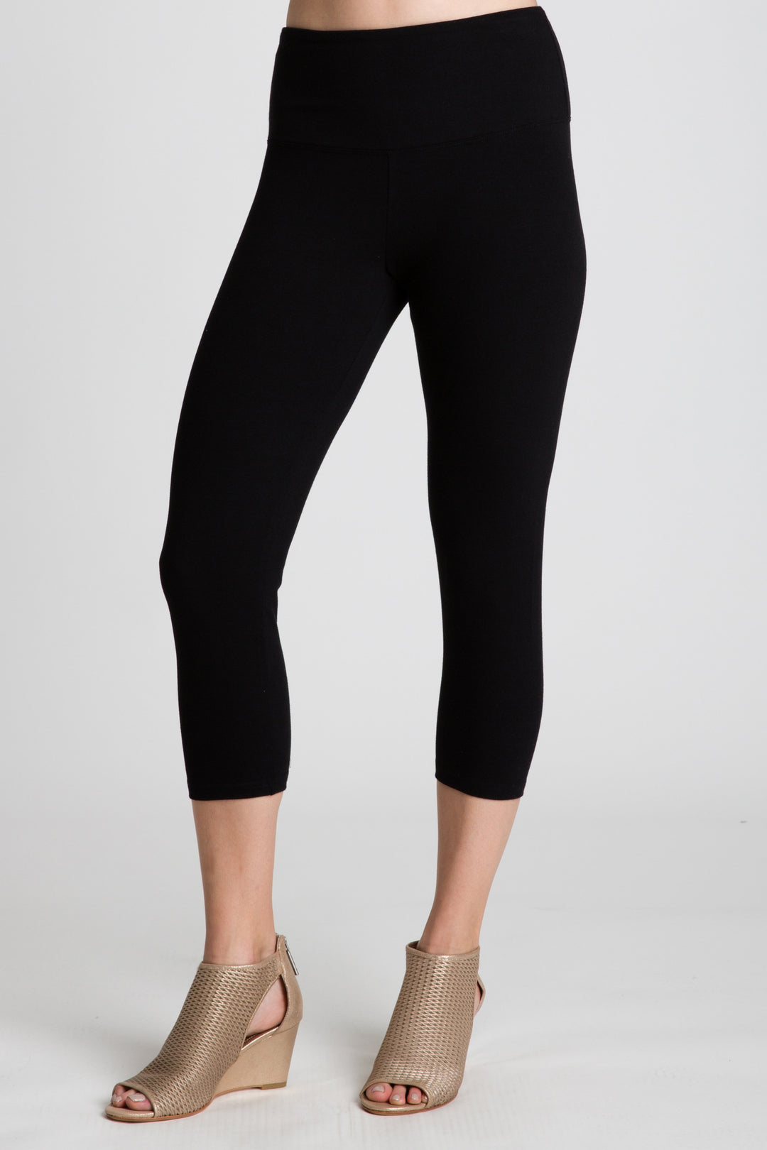 Intro Love The Fit Leggings Faux Leather Tummy Control Ankle